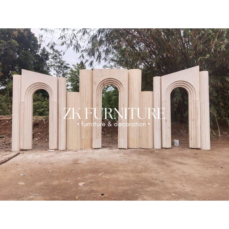 pelaminan backdrop triplek /backdrop pernikahan triplek / dekorasi wedding terbaru / backdrop triple