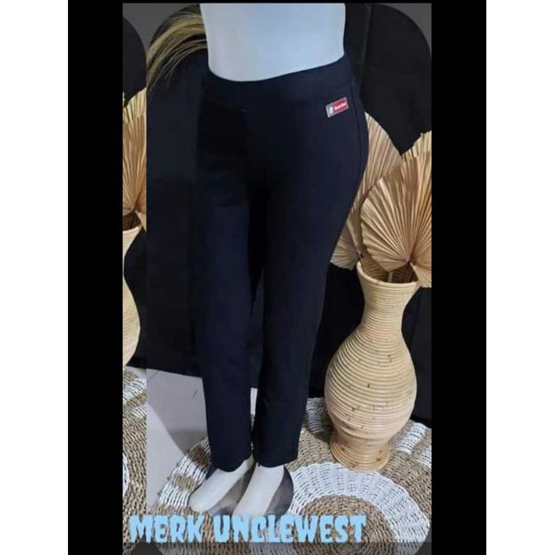 Celana PSO Unclewest//Celana Olahraga Hitam