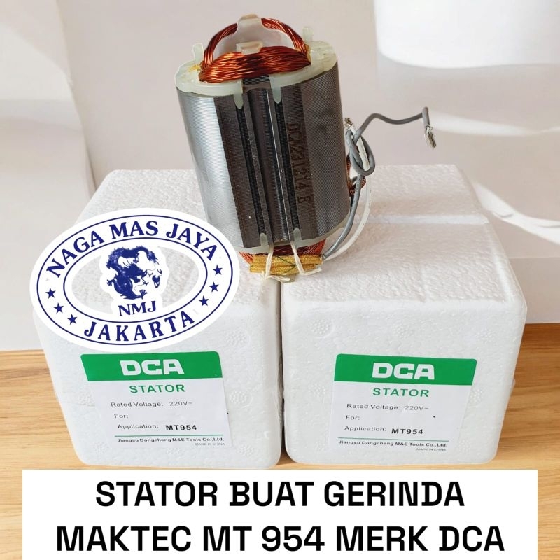 DCA STATOR GERINDA MAKTEC MT954 / RUMAH ARMATURE STATOR GERINDA MAKTEC MT 954 DCA