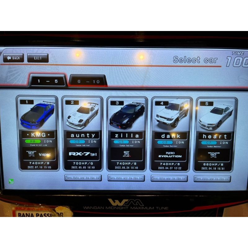 Banapassport Data Maximum Tune WMMT - R33 - RX 7 Wangan Navigator