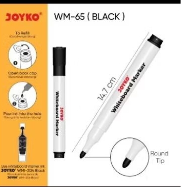 

Spidol Whiteboard Hitam Joyko