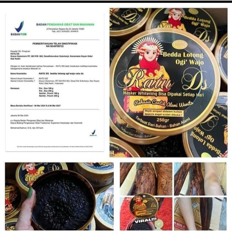 lulur bedak lotong ratu ds