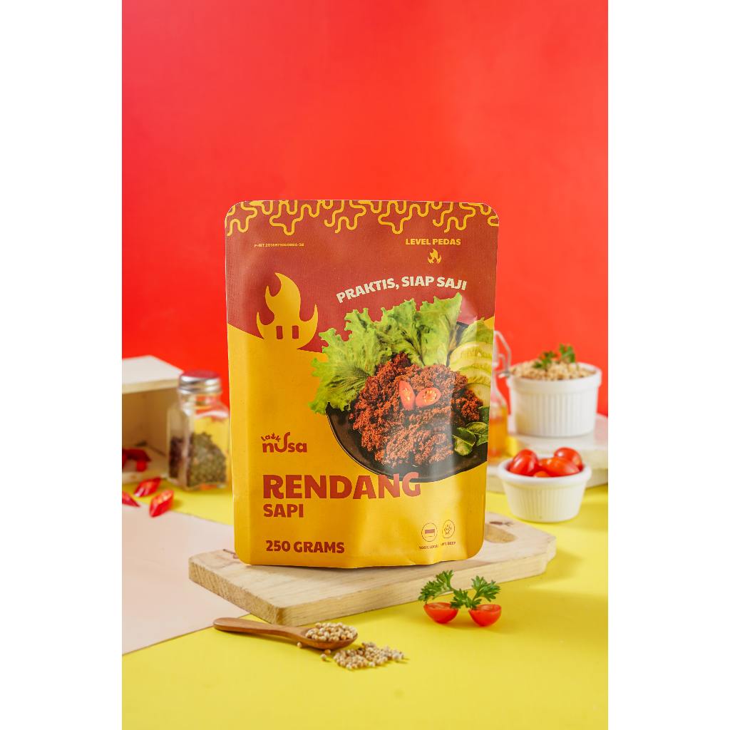 

Rendang Sapi Lauk Nusa - Lauk Siap Saji