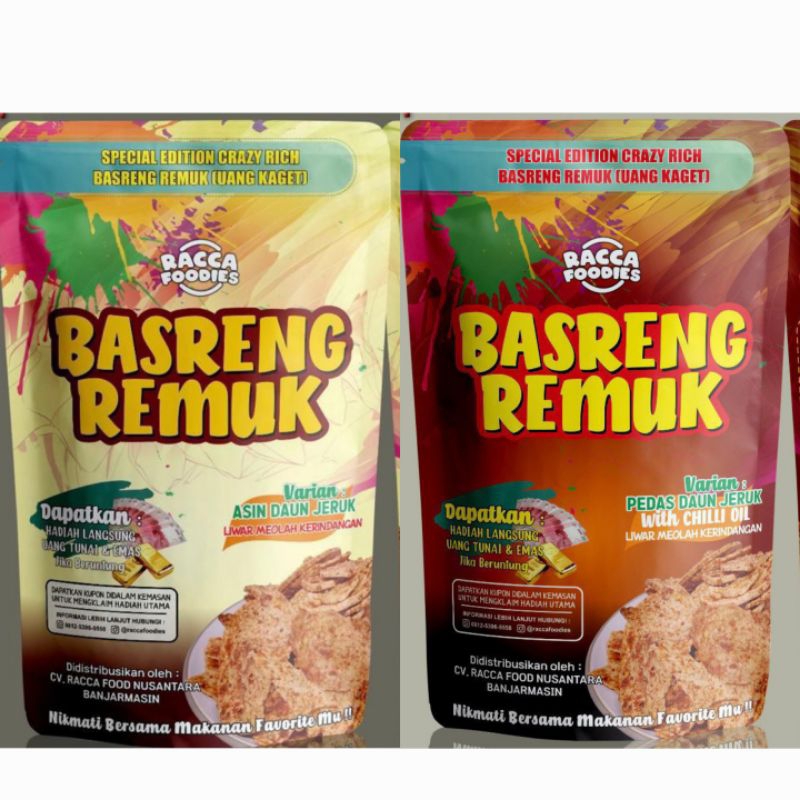 

‼️NEW KEMASAN BASRENG RACCA‼️ Basreng Raccafoodies Kemasan Baru siap kirim