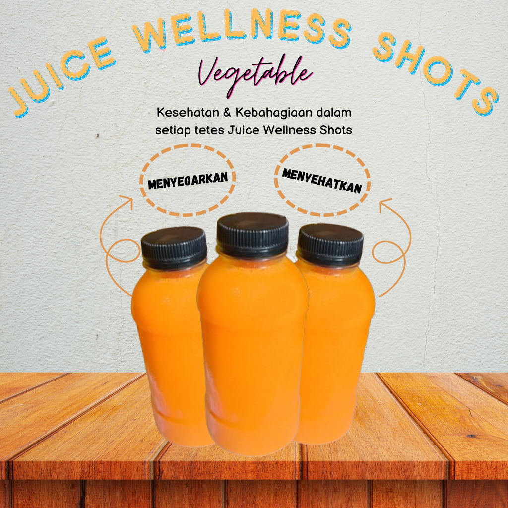 

Jus Shot / Juice Wellness Shots True Cold Pressed Juice Homemade Kemasan 200 ml