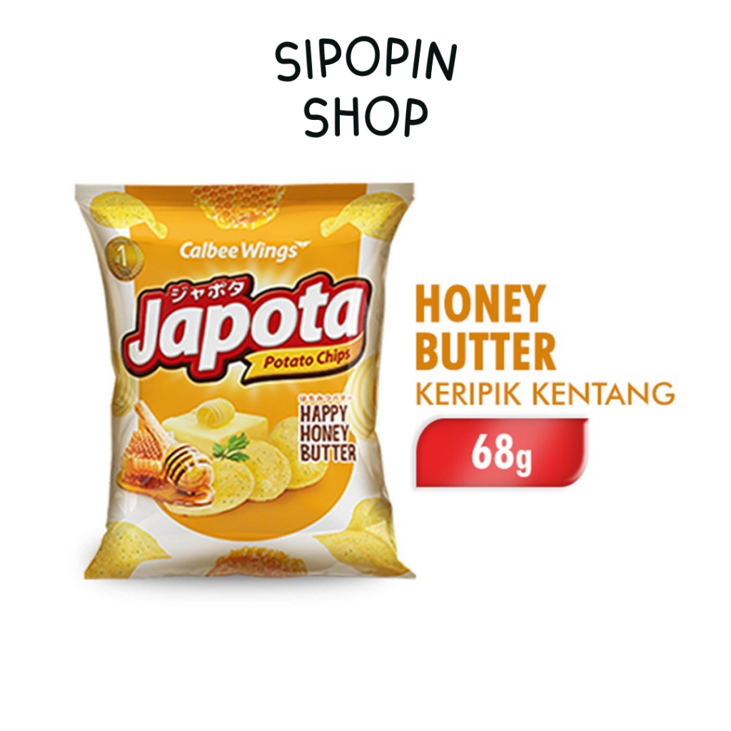 

Japota Keripik Kentang Happy Honey Butter 68gr