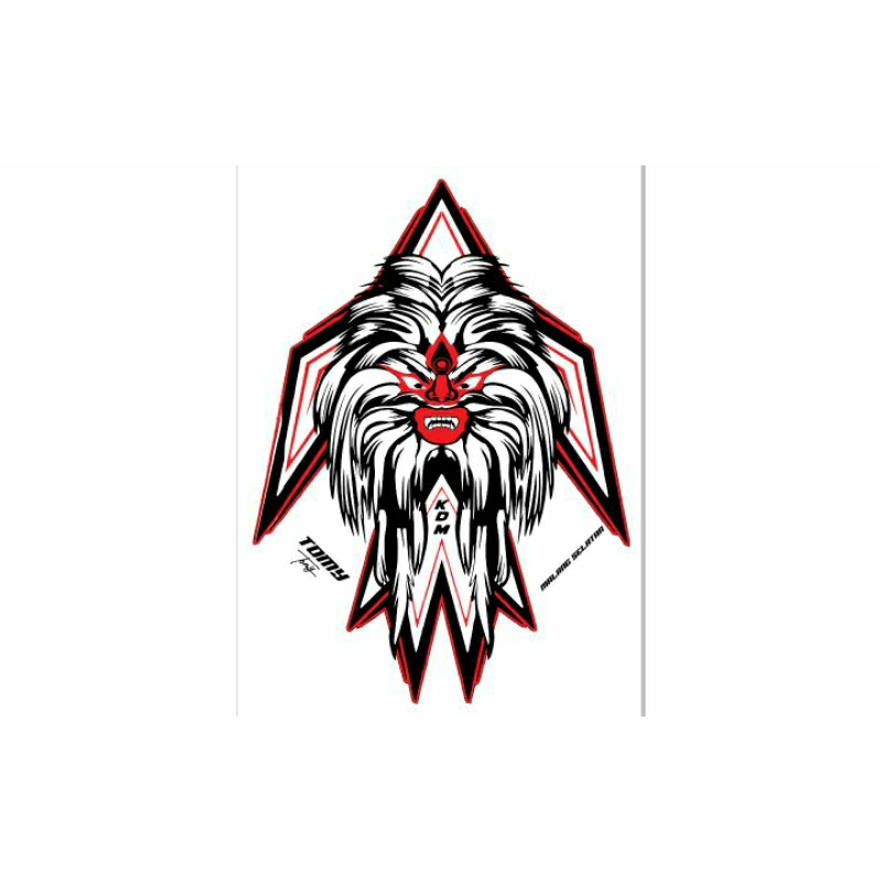 JASA DESAIN+SABLON KERTAS MINYAK/TISU ECER BISA MINIM 100LEMBAR+DI JADIKAN LAYANGAN JADI juga bisa