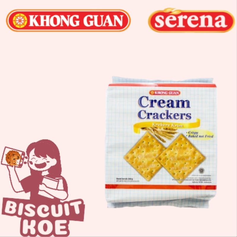 

Khong Guan Cream Crackers 350g