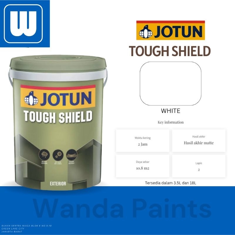 JOTUN ESSENCE TOUGH SHIELD Putih / White (18L)