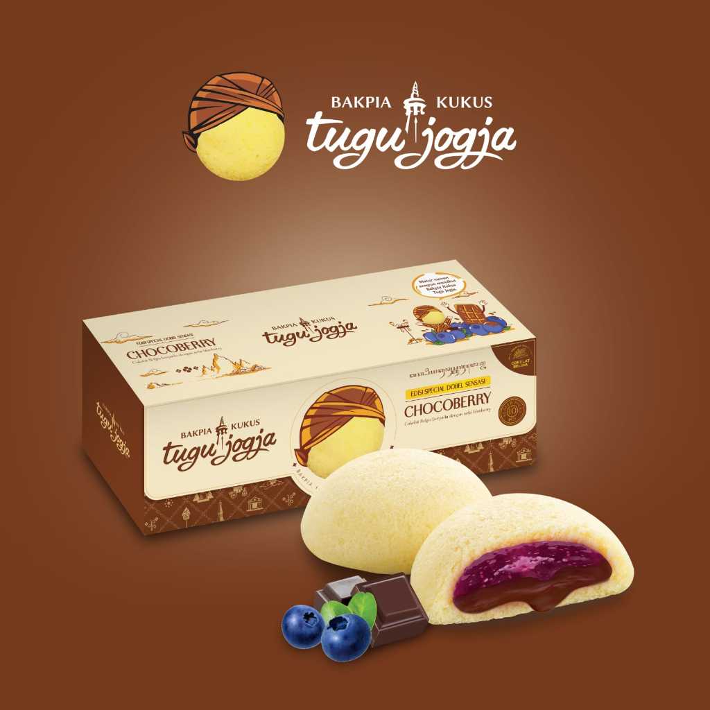 

Bakpia Kukus Cokelatberrry