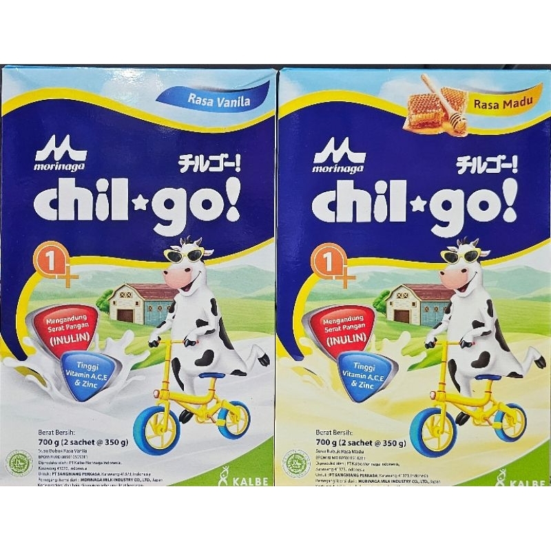 

Morinaga Chil Go 1+ Vanila/Madu 660g Box (2 sachet@330gr)