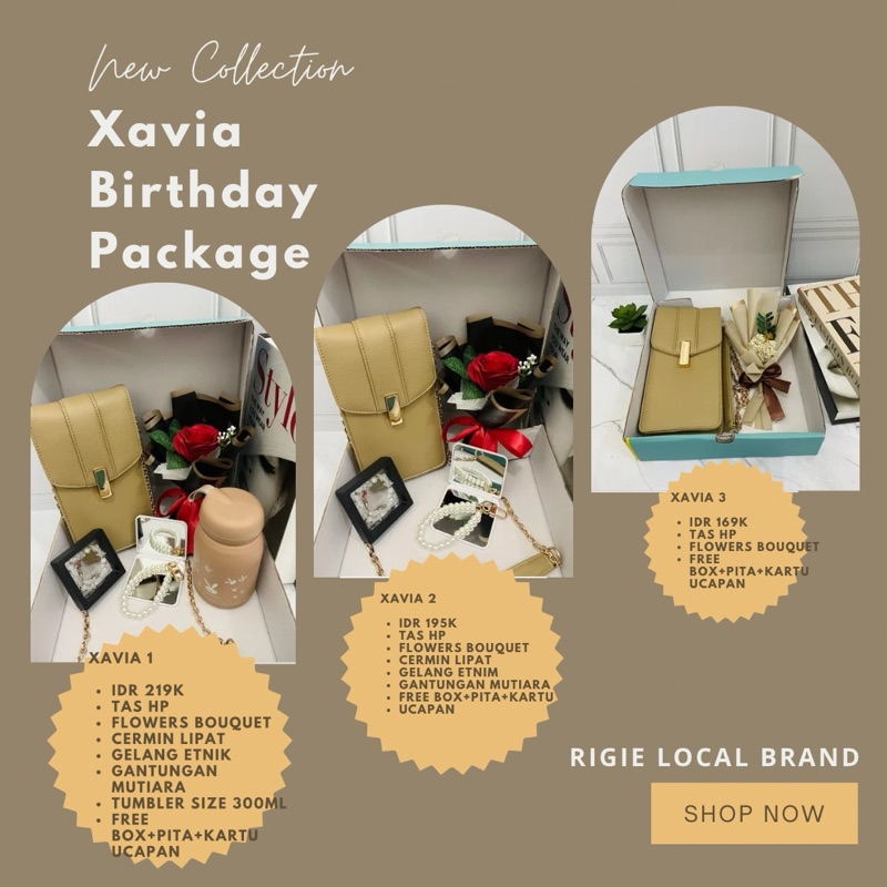 

Xavia Birthday Gift Package | Birthday Gift | Gift Ulang Tahun | Kado Ulang Tahun | Gift Cewek