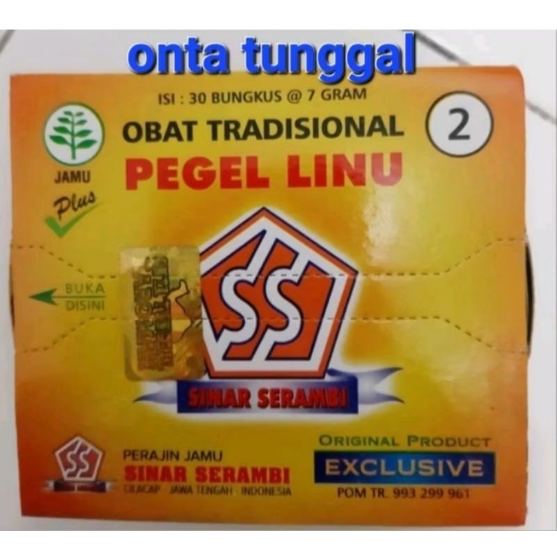 jamu onta tunggal pegal linu no 2