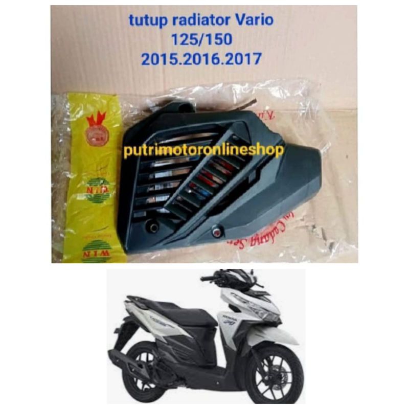 cover tutup radiator Vario 125/150 .2015.2016.2017