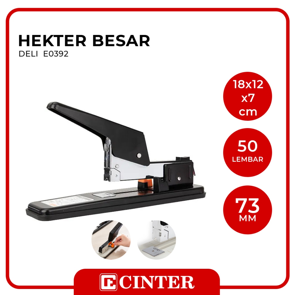 

DELI - STAPLER / HEKTER DELI HEAVY DUTY E0392 NO.23/6,23/10