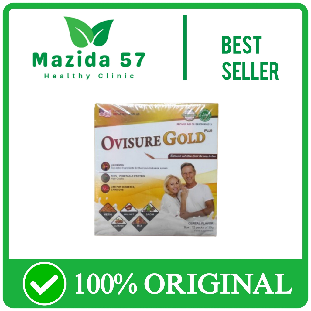 

Paket Murah Ovisure Gold Susu Obat Vitamin Tulang Dan Sendi Osteoporosis Osteoarthritis Original Asli USA