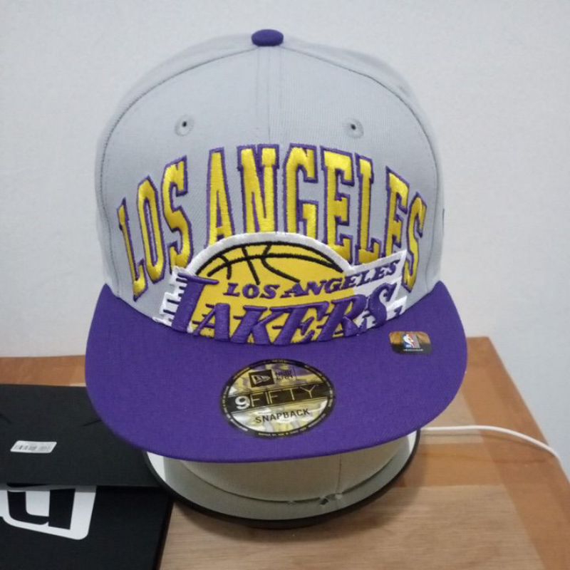 TOPI NEW ERA 9FIFTY SNAPBACK LAKERS ORIGINAL