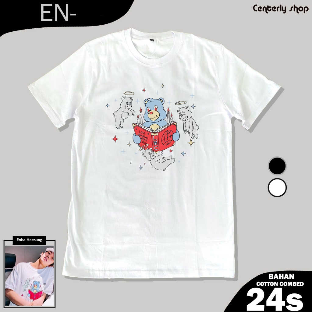 Kaos Enha Heesung Bear LMC Tshirt Semi Oversize