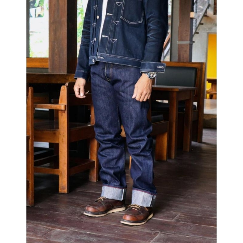 THE RIZZE selvedge denim 20oz sanforized