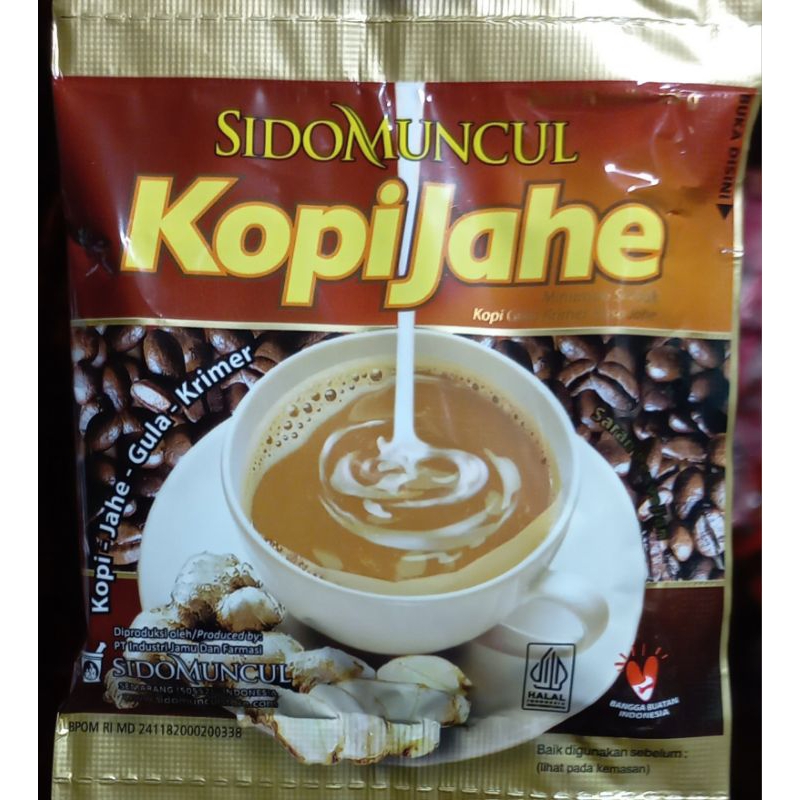 

Kopi Jahe 1 Renceng Isi 10 Sachet @28g