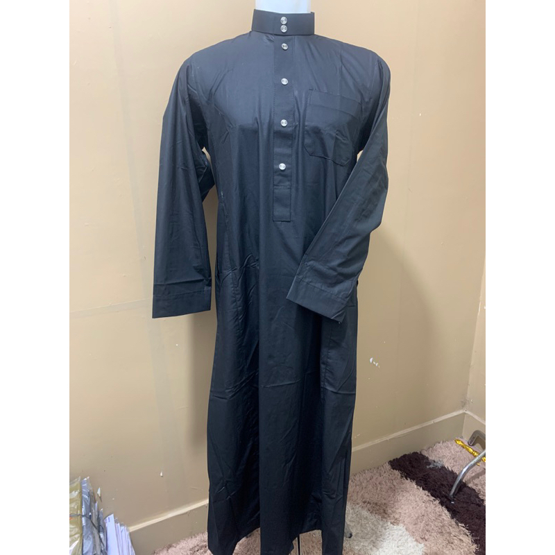 GAMIS DEWASA ALLEBAS KHUSUS HITAM