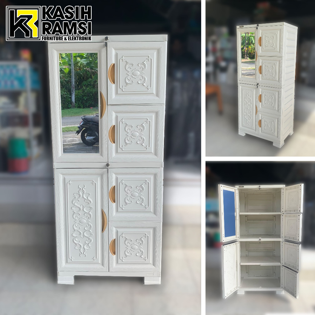 LEMARI PLASTIK NAPOLY BCAB