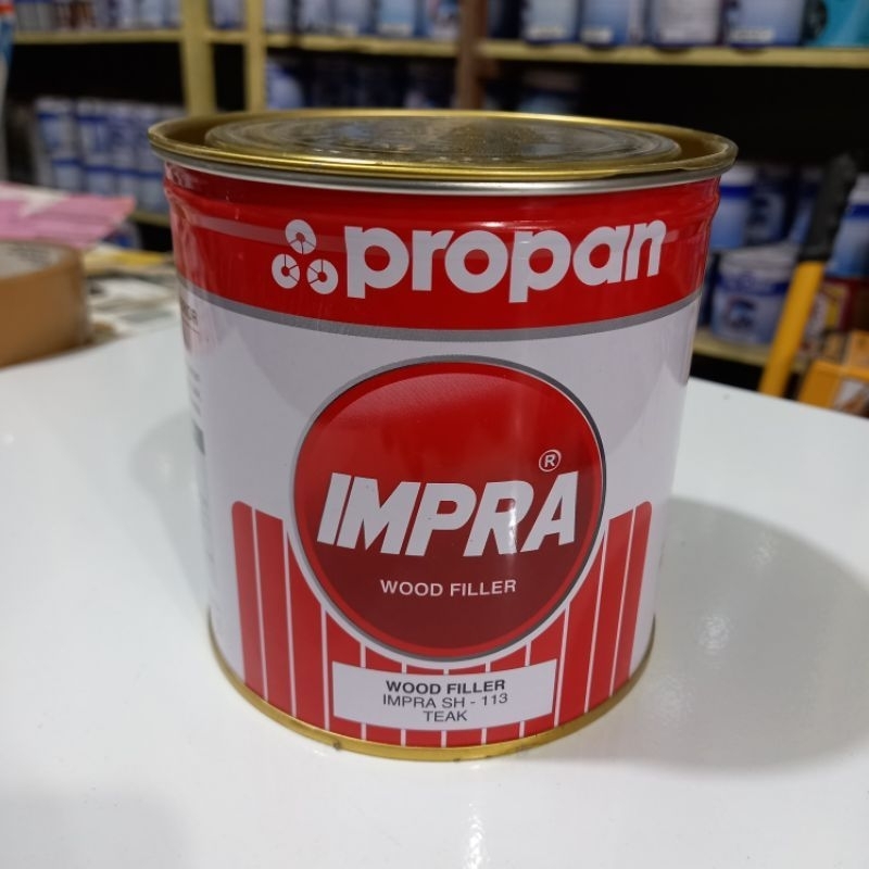 IMPRA WS - 162 B SALAK BROWN CAT KAYU WOOD STAIN PROPAN 1 LITER