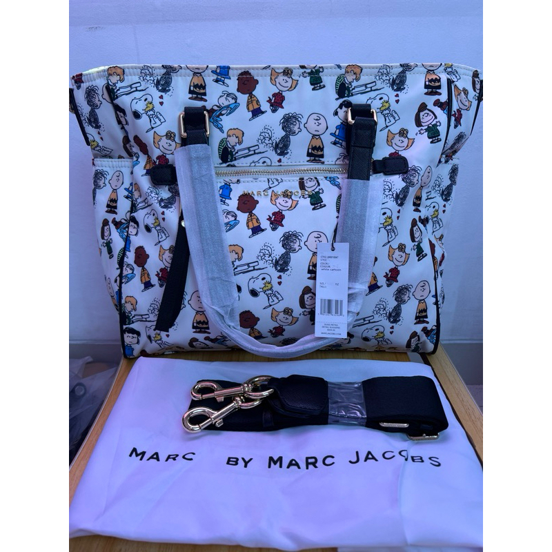 MJ PREPPY TOTE BAG SNOOPY MIRROR