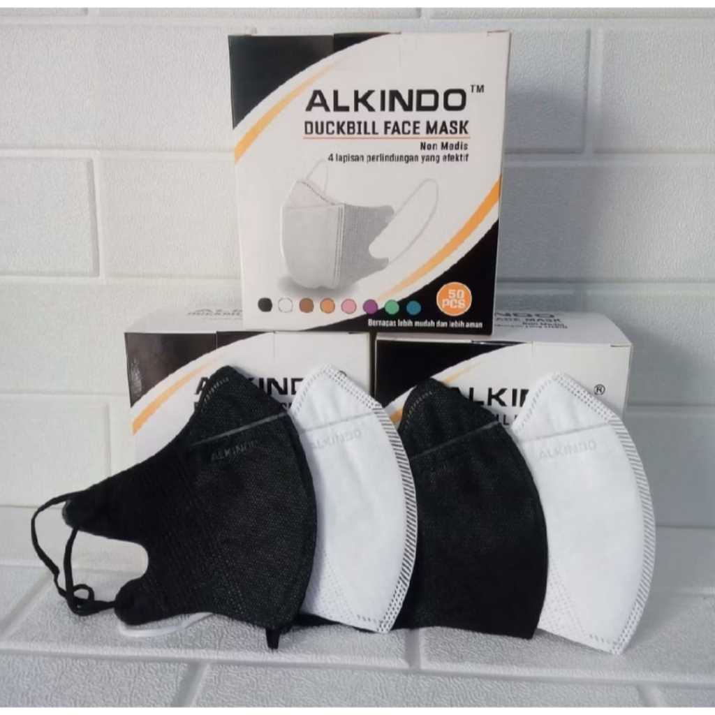 Masker Alkindo Duckbill 50 pcs