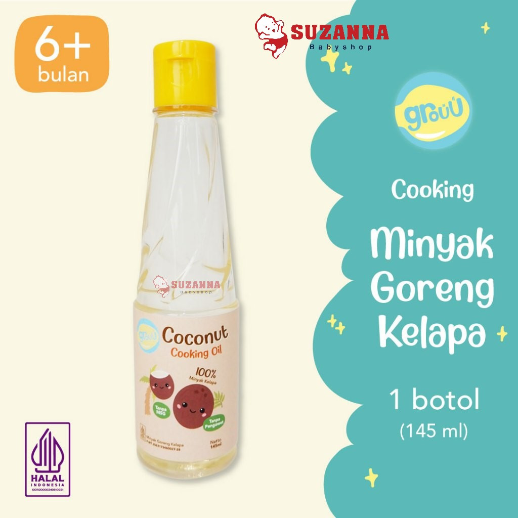 

Grouu Coconut Cooking Oil - 145 ml