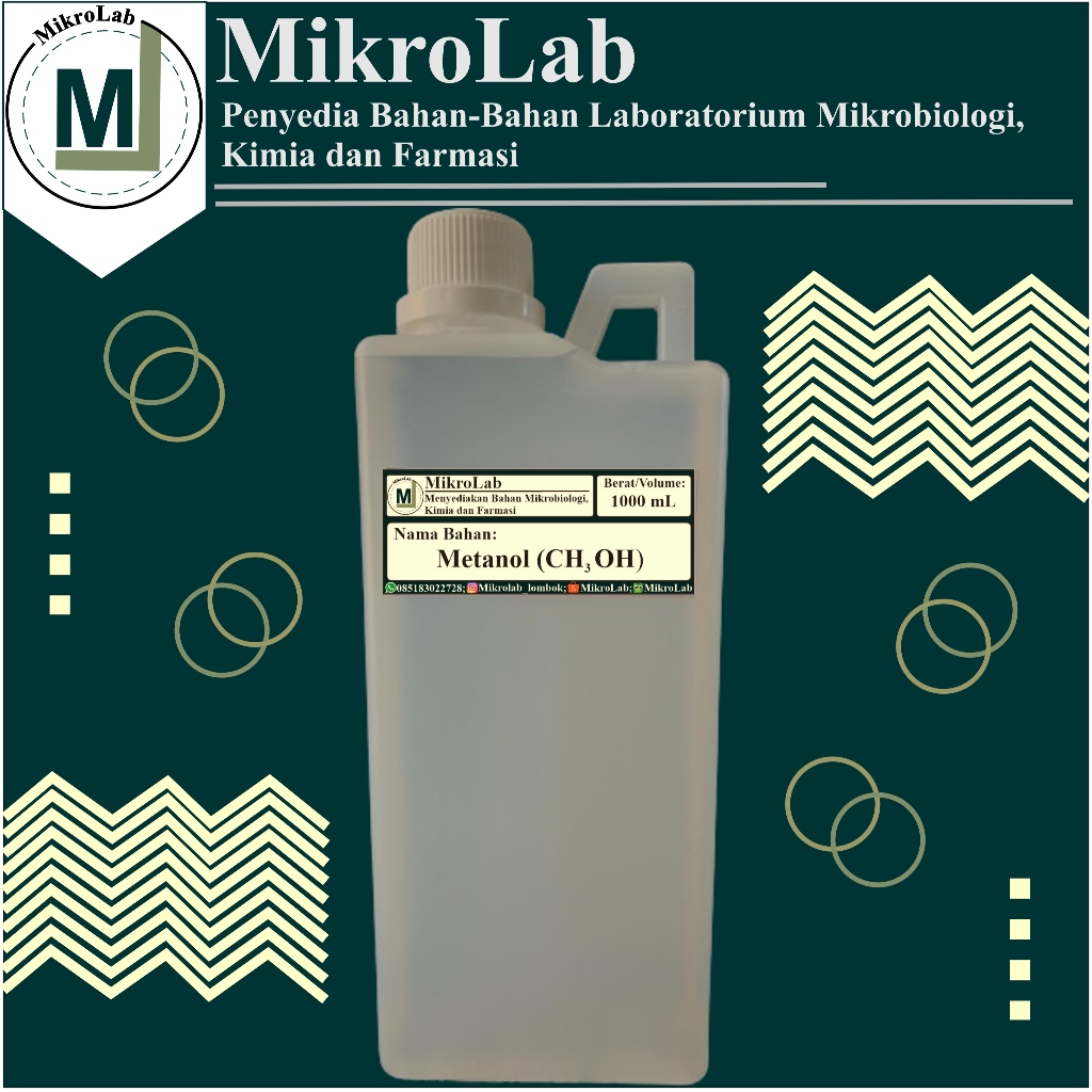 Metanol / Methanol 1000 mL (Grade Teknis)
