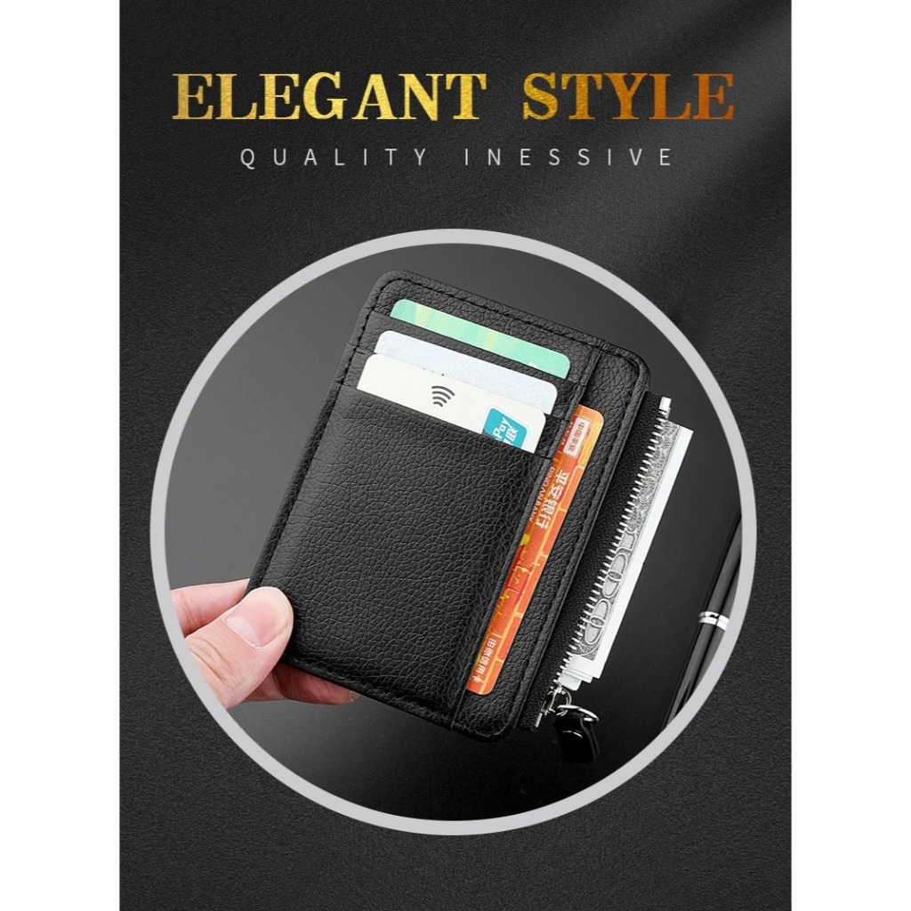 Dompet Kartu Mini - Dompet Kecil Pria Kulit Asli