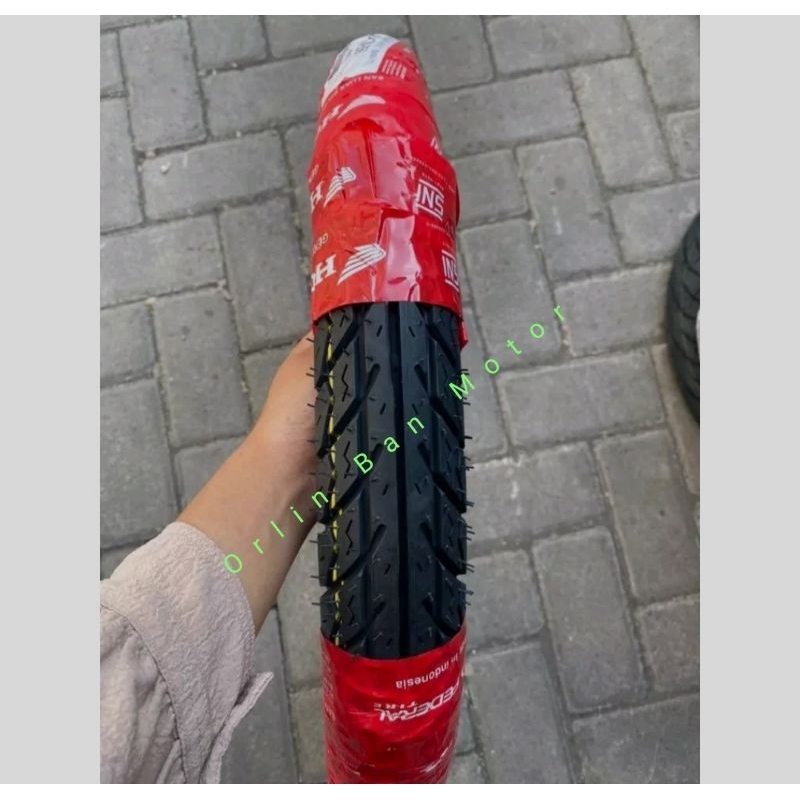 Ban Supra 125 Fedral 80/90-17 Non tubles/Ban Standar Belakang Fedral 80/90-17/Ban Belakang Satria Fu