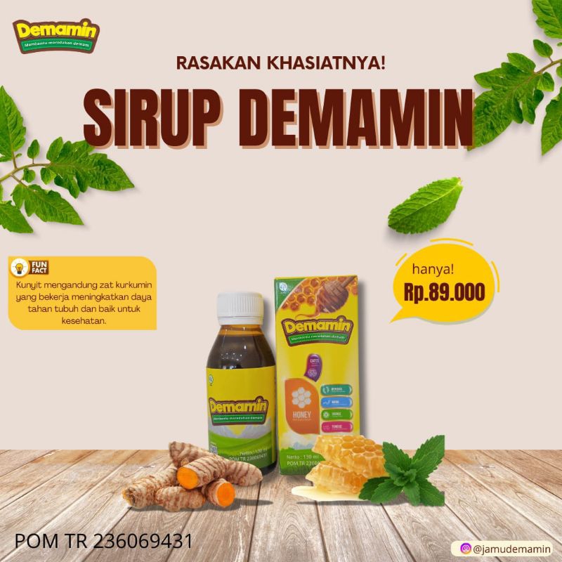 Demamin Obat Demam,Tipes,DBD & asam lambung