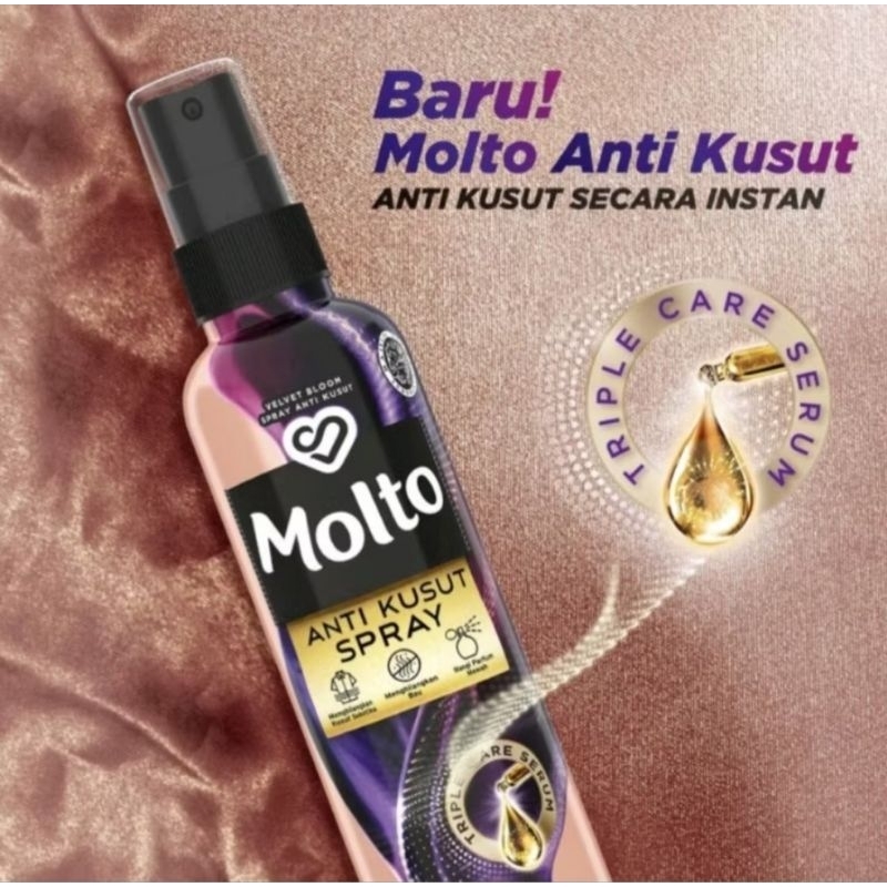 Molto anti kusut spray 100 ml
