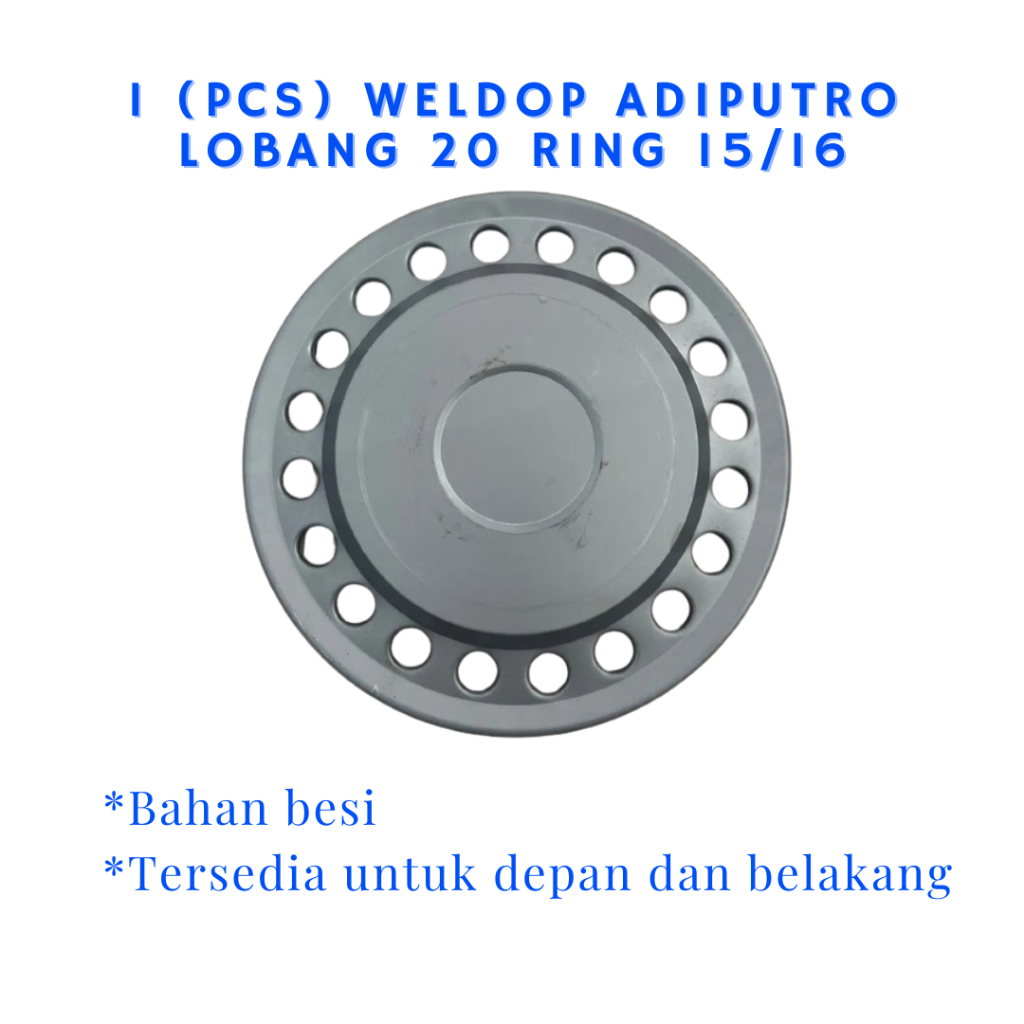 1pcs Wheeldop Adiputro Lobang 20 R15/16 Truk Engkel Double