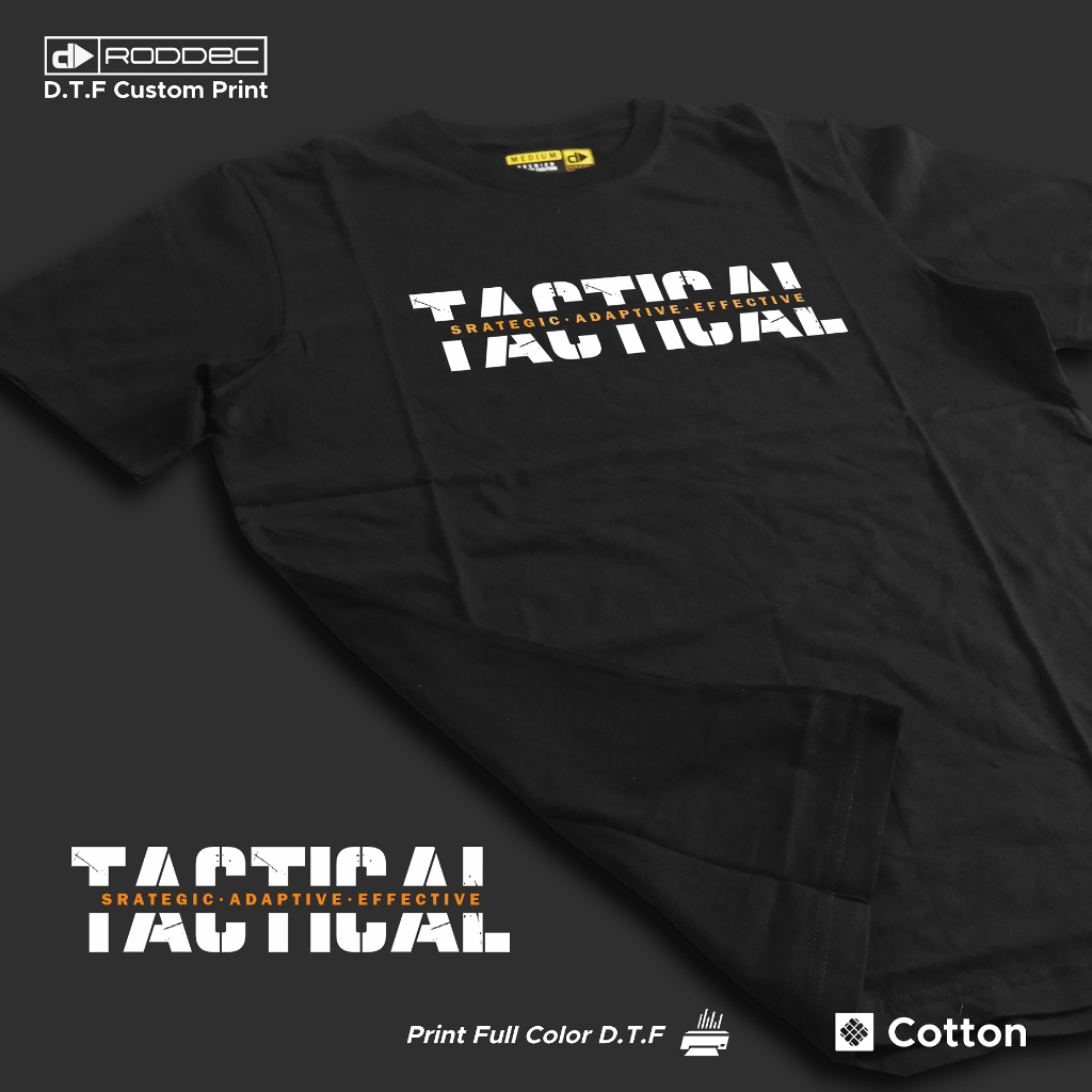 RODDEC TACTICAL - KAOS ARMY KAOS MILITER KAOS TENTARA KAOS PRIA KAOS NYAMAN
