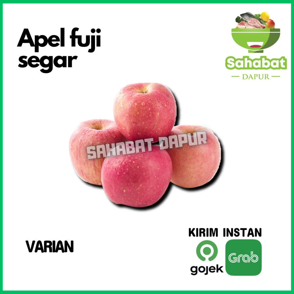 

Buah Apel Fuji Segar - Sahabatdapur