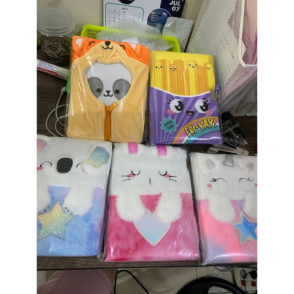 

Promo [Edu] Buku Notebook Diary Tulis Untuk Anak Lucu Karakter Berbulu