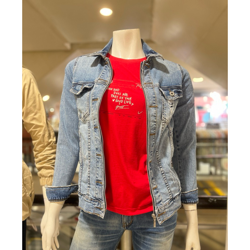 jacket jeans wanita Ako original