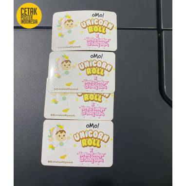 

STICKER KEMASAN | STICKER VINYL | STICKER ANTI AIR