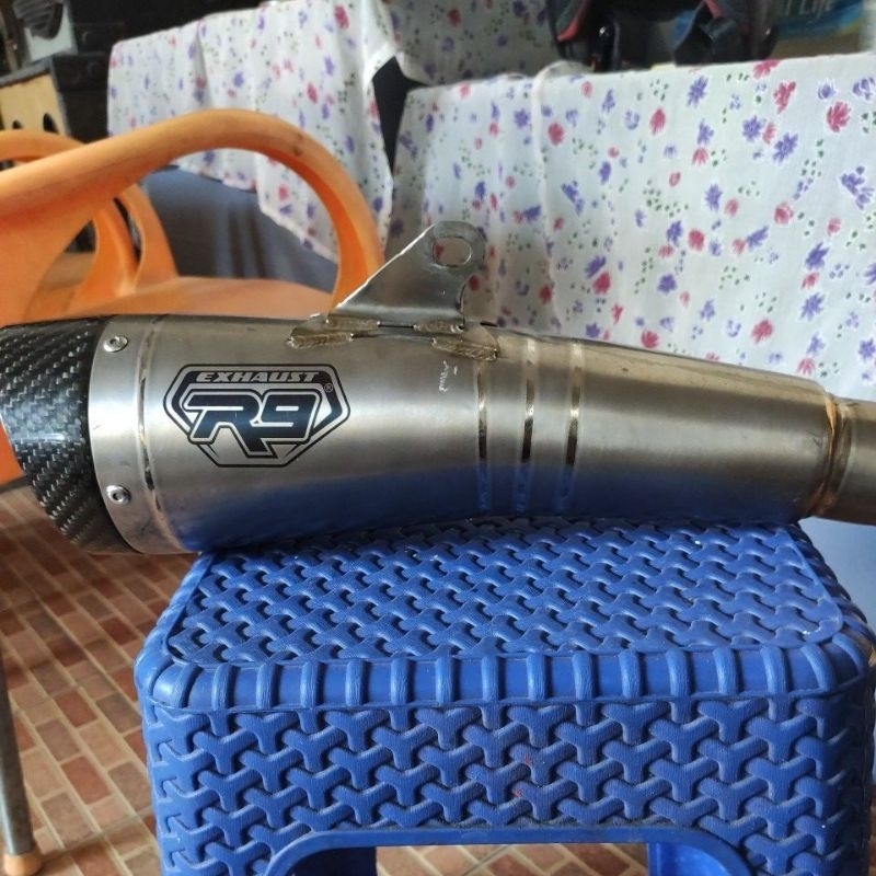 Silincer knalpot r9 h2 titanium