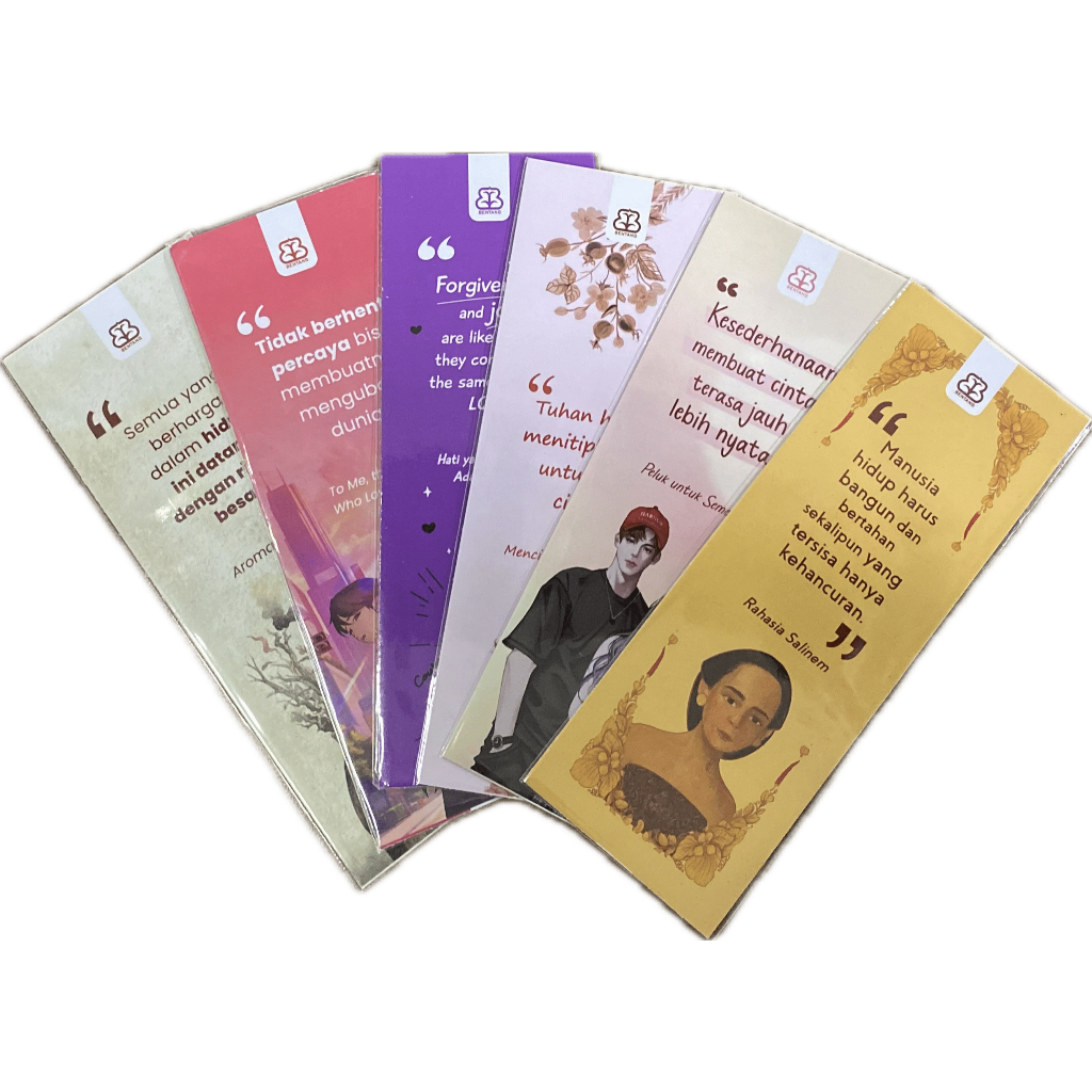 

[Mizan] TIDAK DIJUAL BOOKMARK - GIMMICK