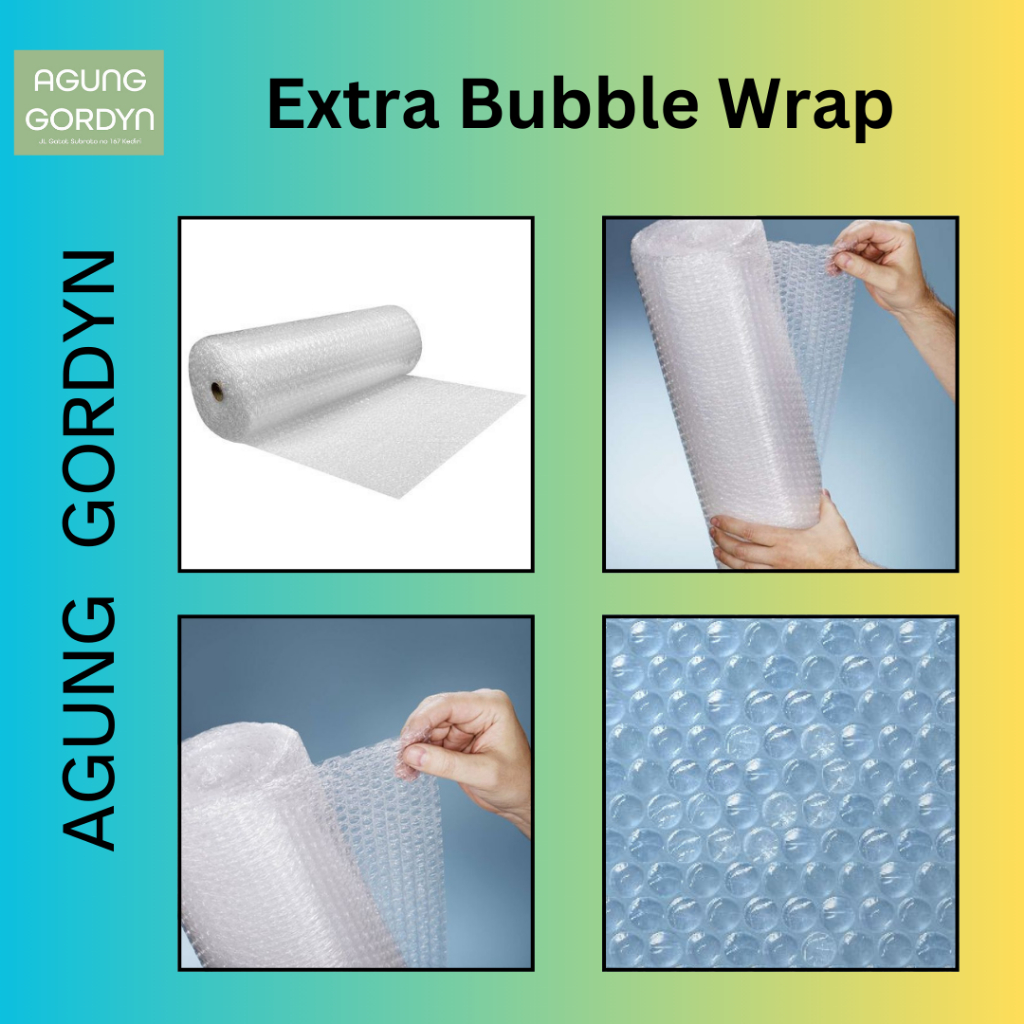 

EKSTRA BUBBLE WRAP / BUBBLE WRAP UNTUK PACKING TAMBAHAN