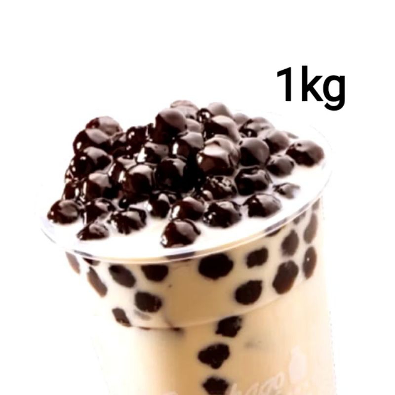 

BOBA TEATIME bubble tapioka premium kemasan 1kg