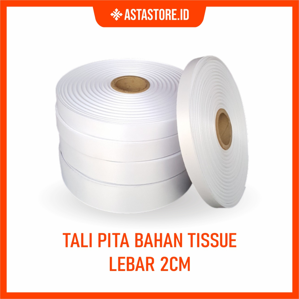 

TALI PITA TISSUE BAHAN LANYARD 2CM METERAN
