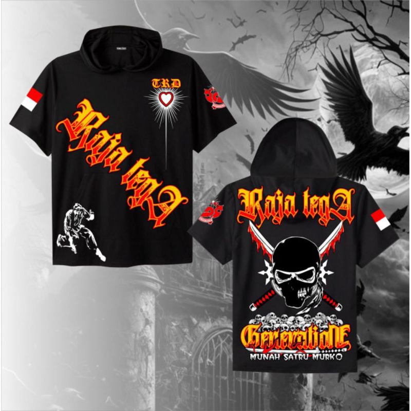 Ts Hoodie PSHT Raja Tega Desain Simple Terbaru