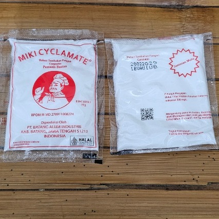 

Pemanis buatan Miki sodium cyclamate 1 Sachet