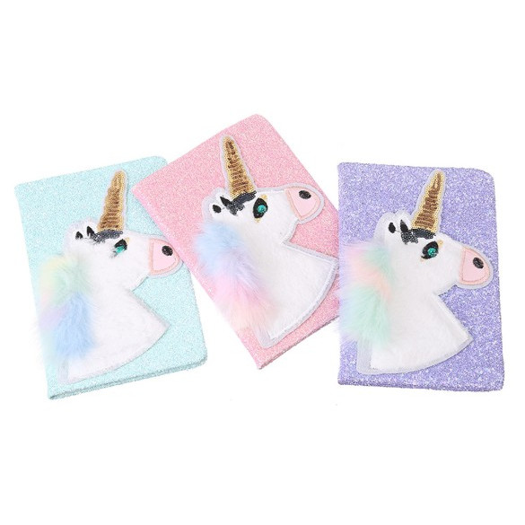 

Unicorn Book Glitter / Unicorn Book Bulu / Unicorn Book Diary 110852
