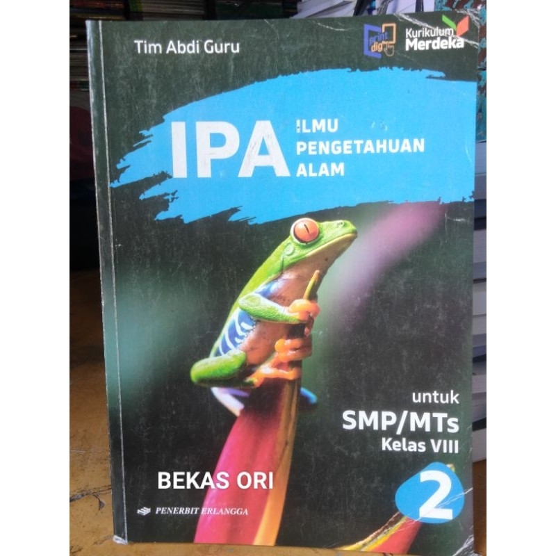 IPA SMP Kelas 2 Kurikulum Merdeka Erlangga